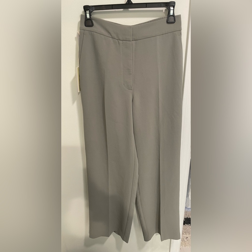 Aritzia Wilfred Alanya Grey wide leg pant
